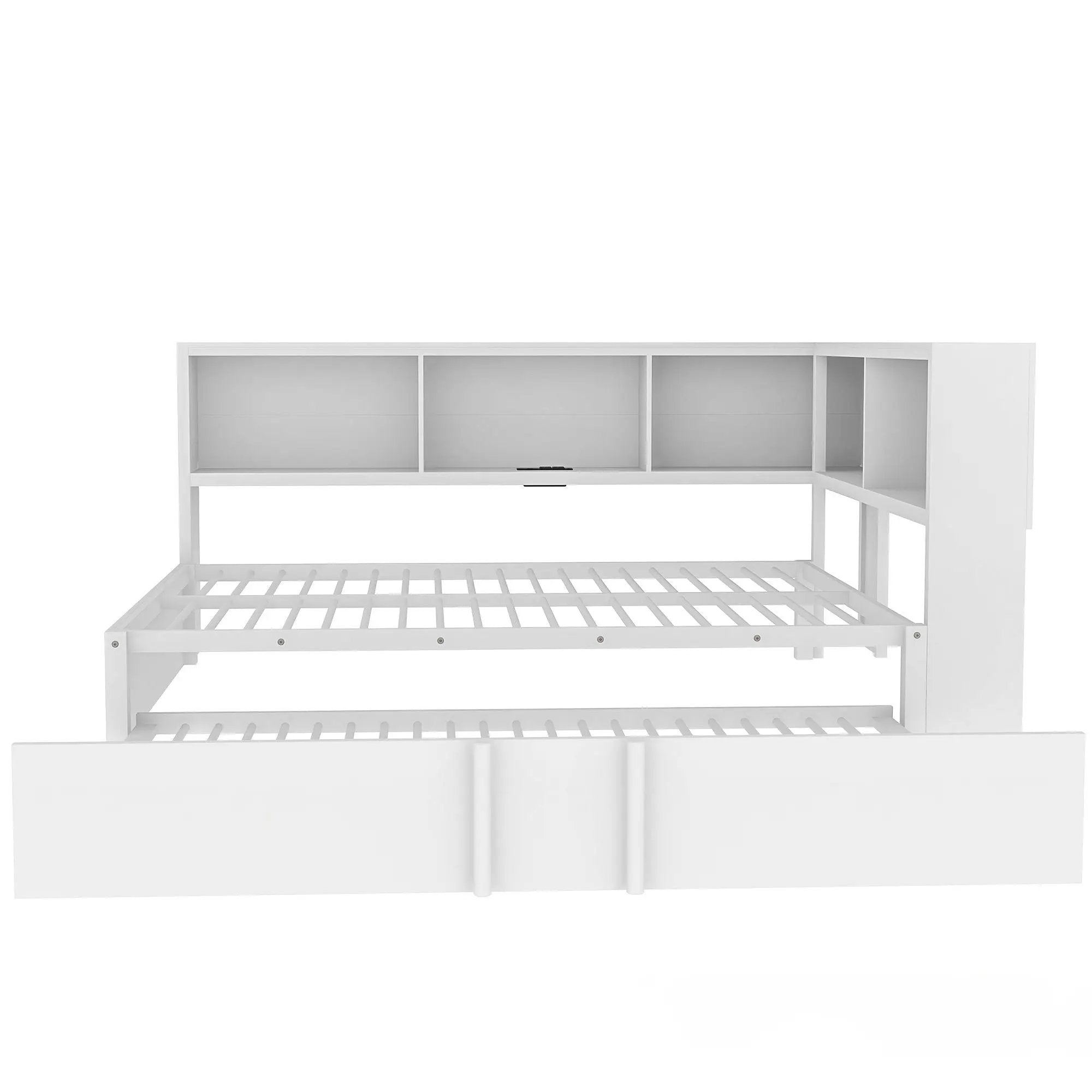 Daybed With Trundle, Storage Cabinets And USB Ports by HouseOfZazla
