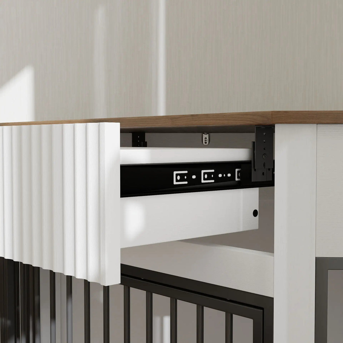 Corner Dog Crate by HouseOfZazla