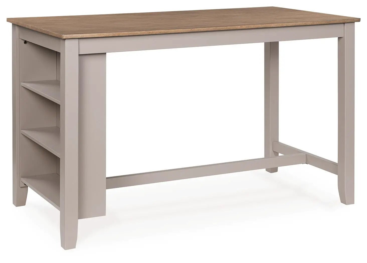Harperfeld - Rectangular Dining Room Counter Table - Natural / Gray by Unique Piece Furniture