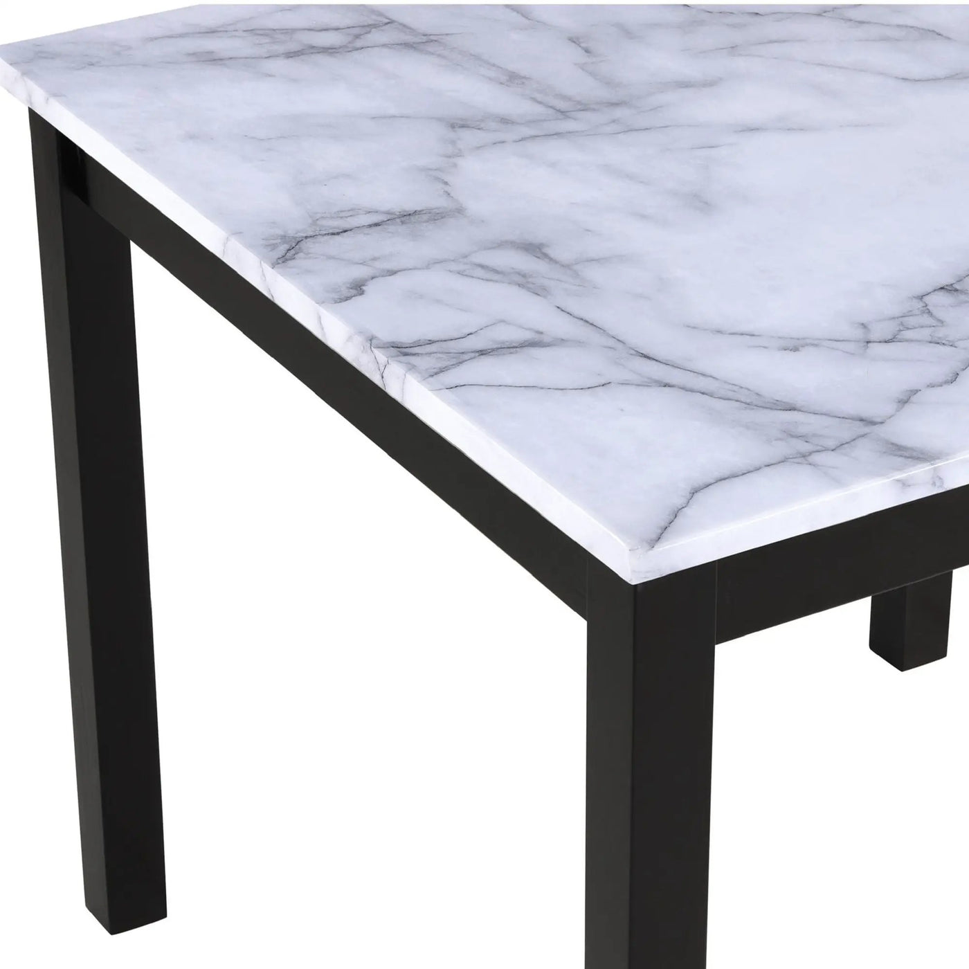 Modern 5 Piece Counter Height Dining Set With Tufted Nail Head Chairs by HouseOfZazla