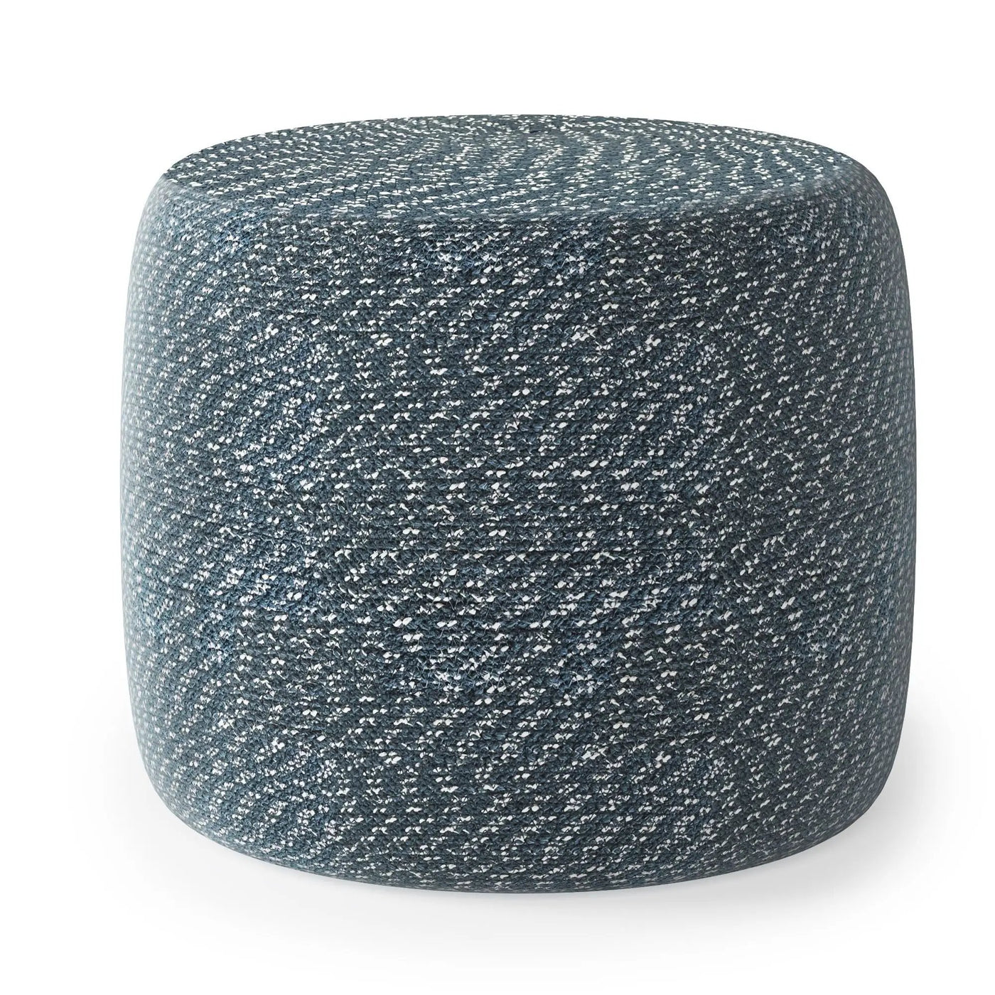 Bayley - Versatile Round Braided Pouf by HouseOfZazla