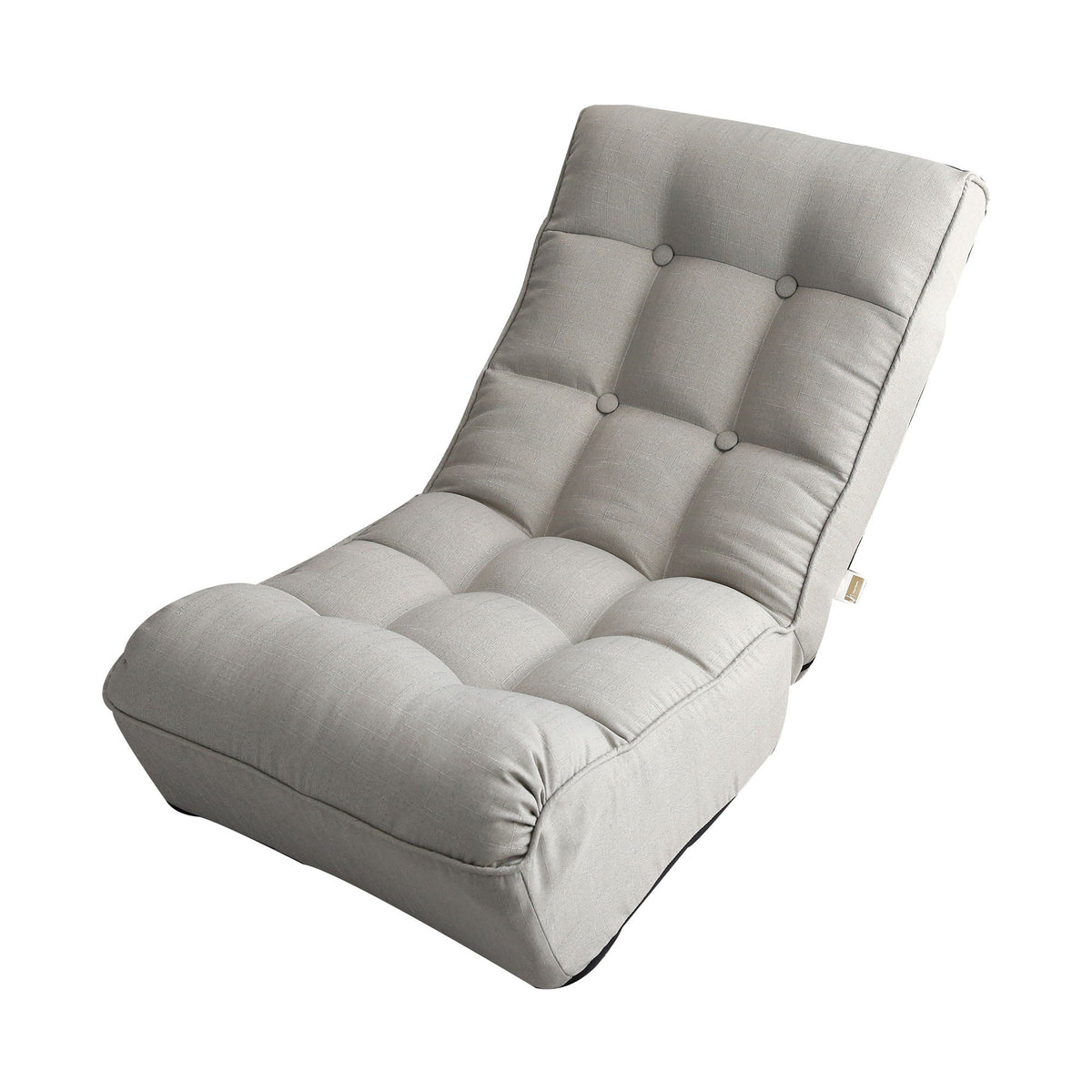 Reclining Japanese Chair with Adjustable Back - Fabric, photo 3 of 12