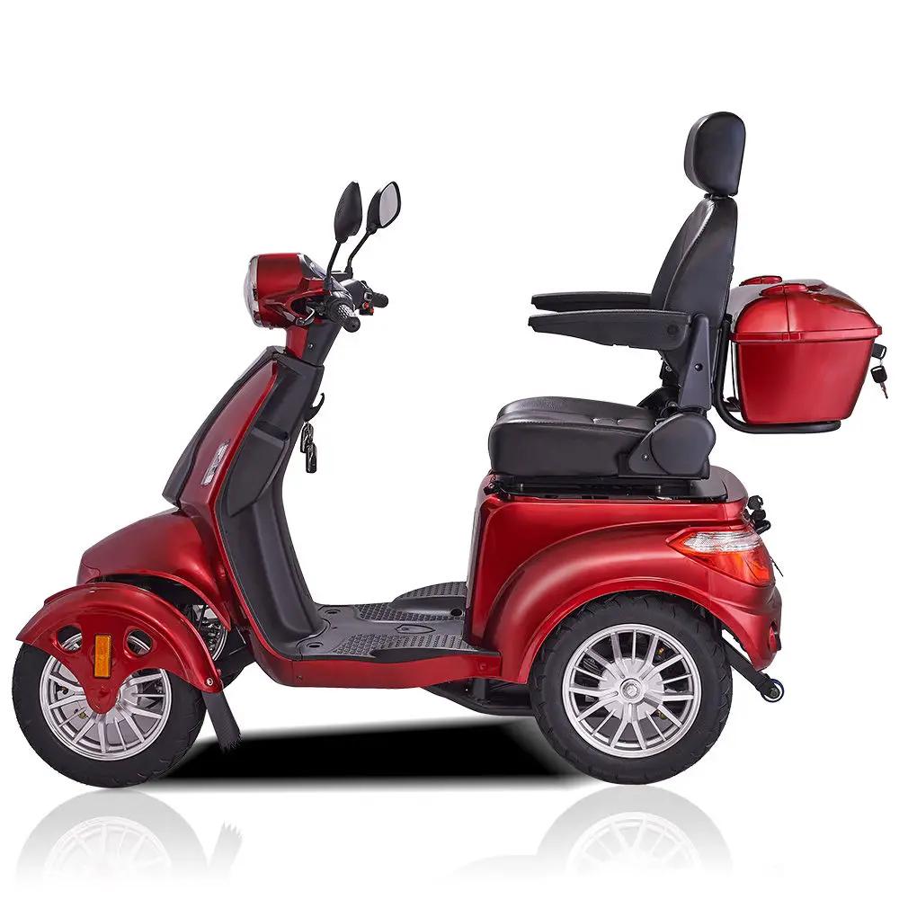 Fastest Mobility Scooter With 4 Wheels & Seniors - Red by HouseOfZazla