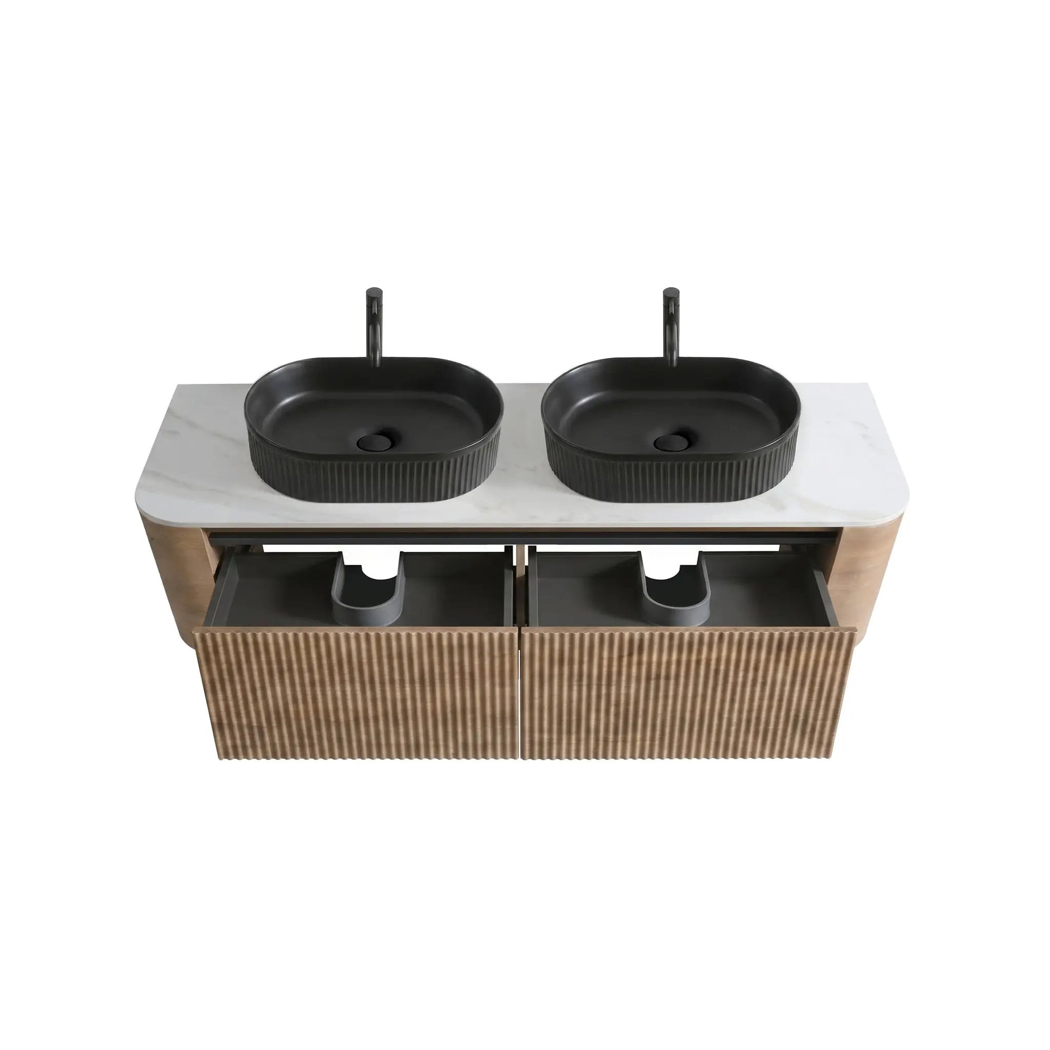 Erba 60 Inch Bathroom Vanity with Sink in Honey by HouseOfZazla