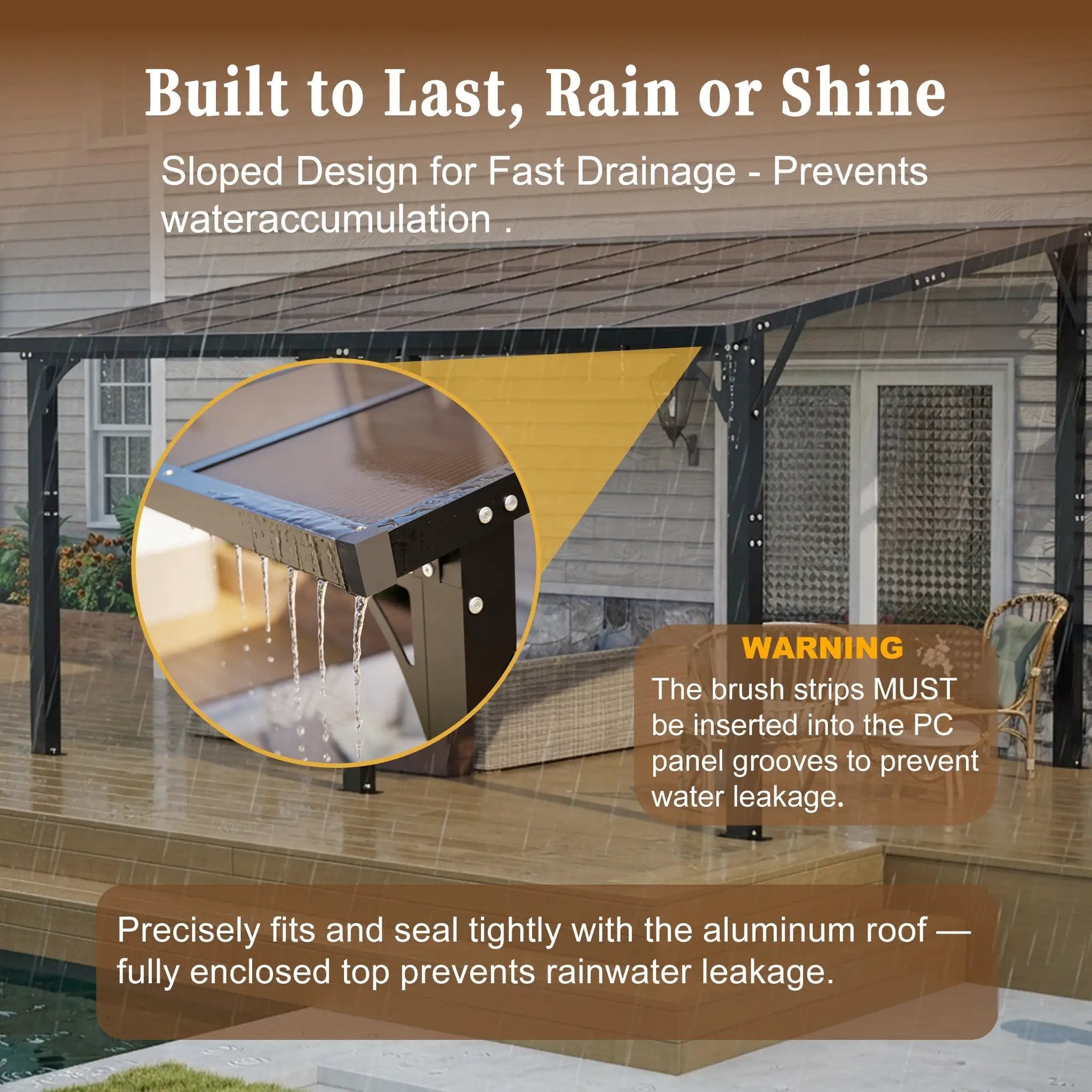 14x10 FT Hardtop Gazebo by HouseOfZazla