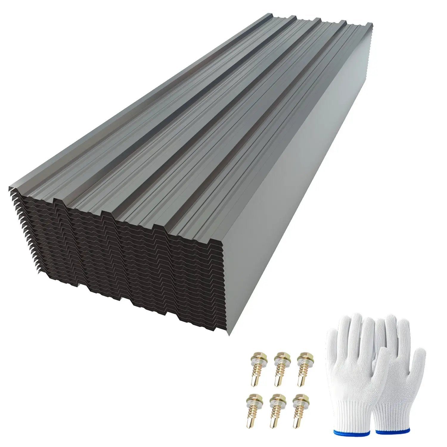 20 Pcs Metal Roof Panels by HouseOfZazla