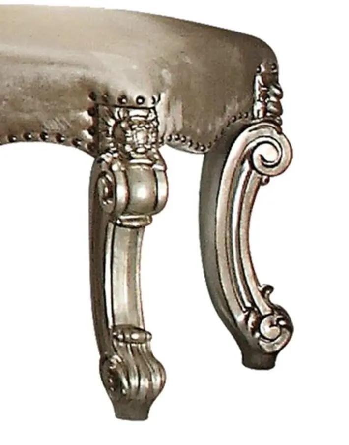 Vendome - Vanity Stool - Gold Patina / Bone by Unique Piece Furniture