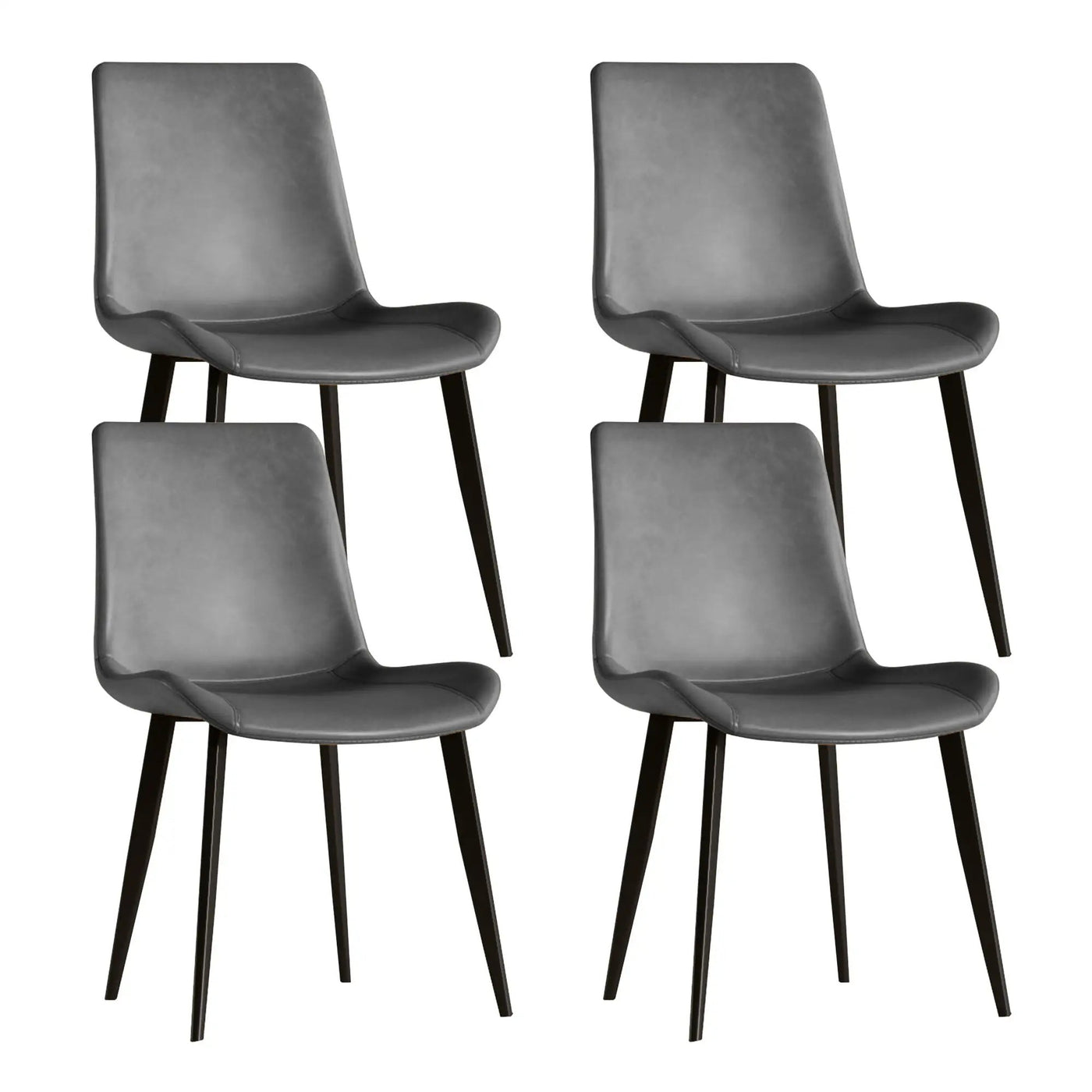 Modern Dining Chairs Ergonomic Design For Kitchen (Set of 4) by Unique Piece Furniture