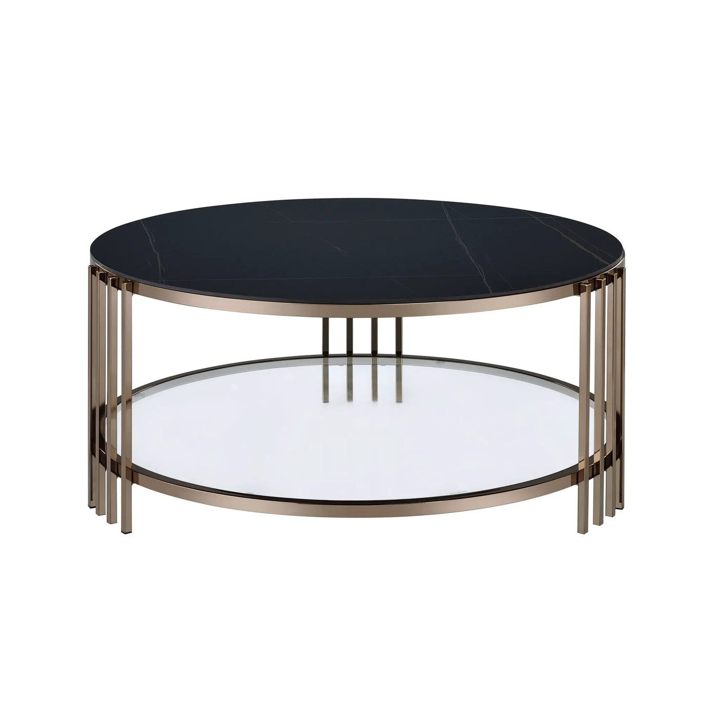 Abisha - Sintered Stone Top Round Tables by HouseOfZazla