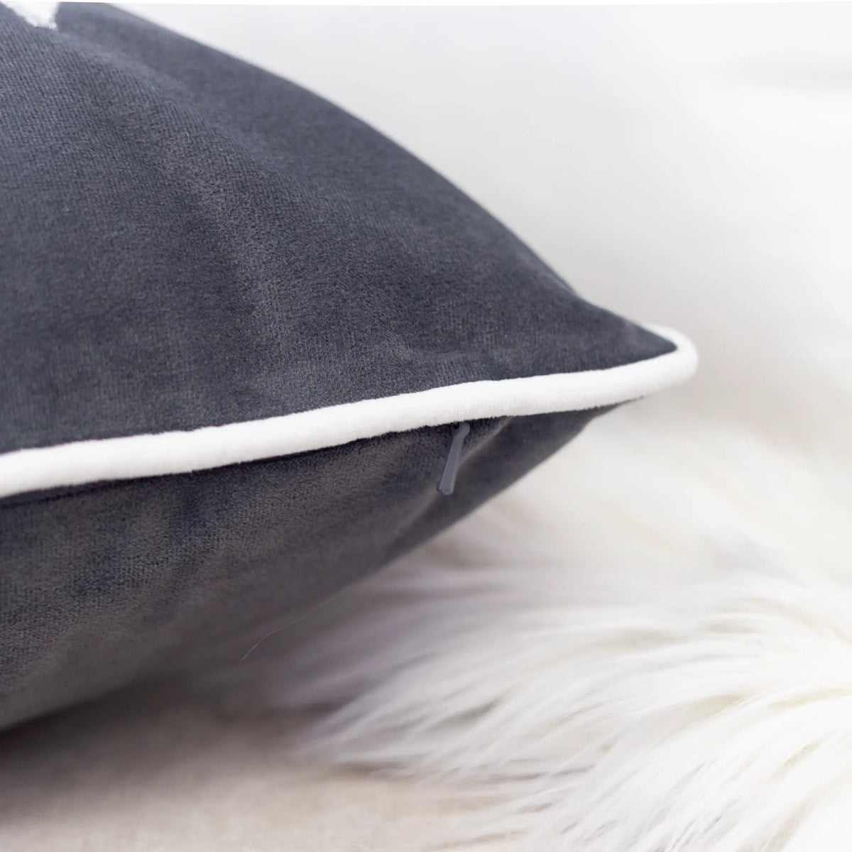 Nneka Let It Snow Lumbar Pillow by HouseOfZazla