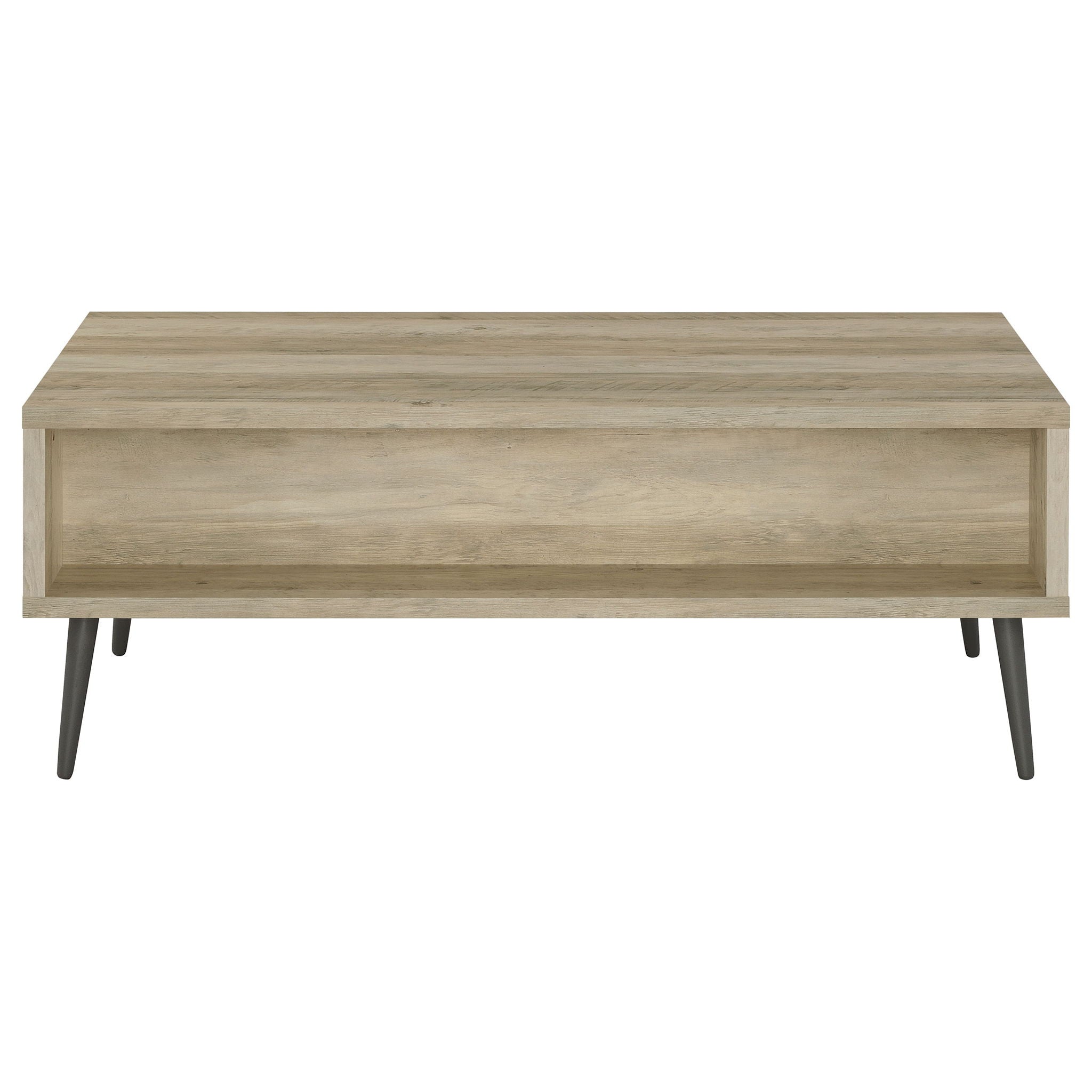 Welsh 1-drawer Engineered Wood Coffee Table Distressed Pine by Unique Piece Furniture