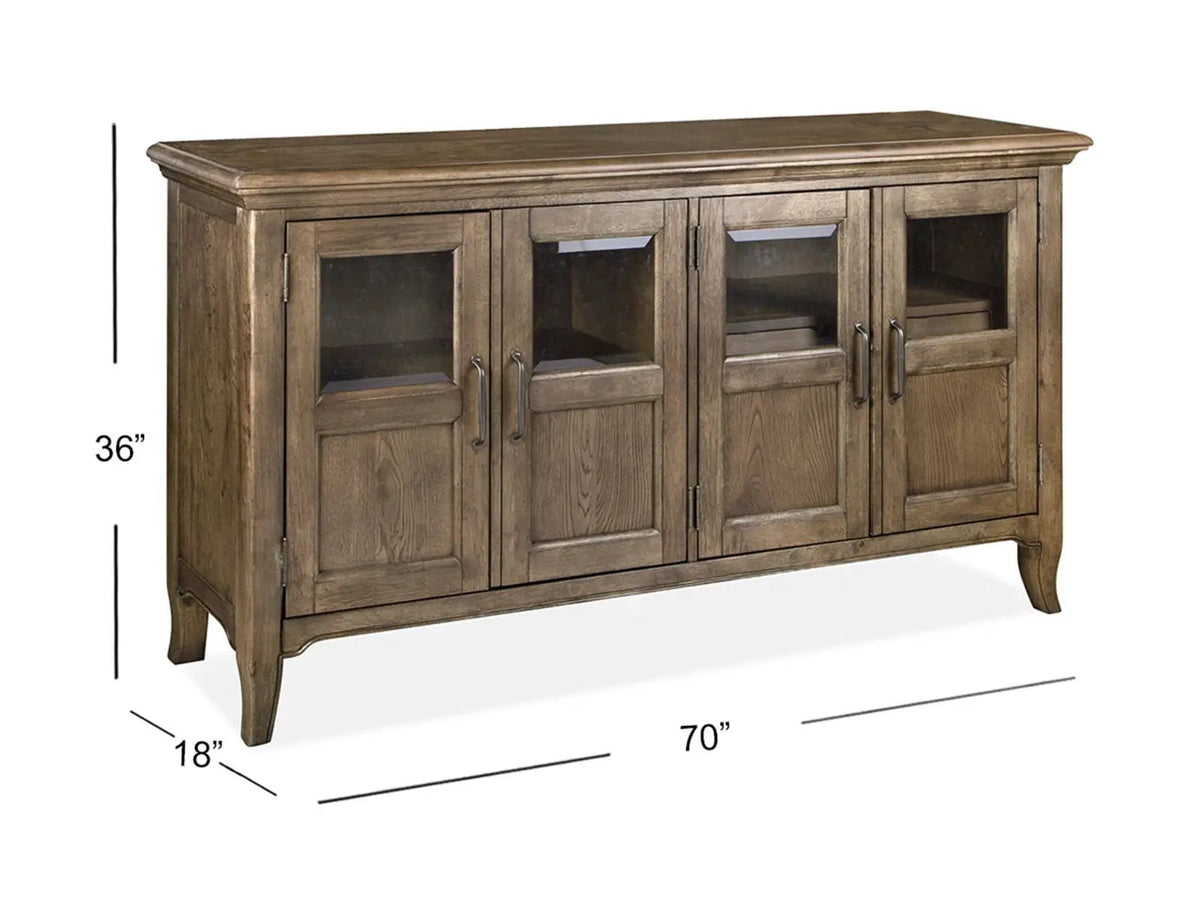 Roxbury Manor - Four Door Buffet - Homestead Brown, photo 7 of 7