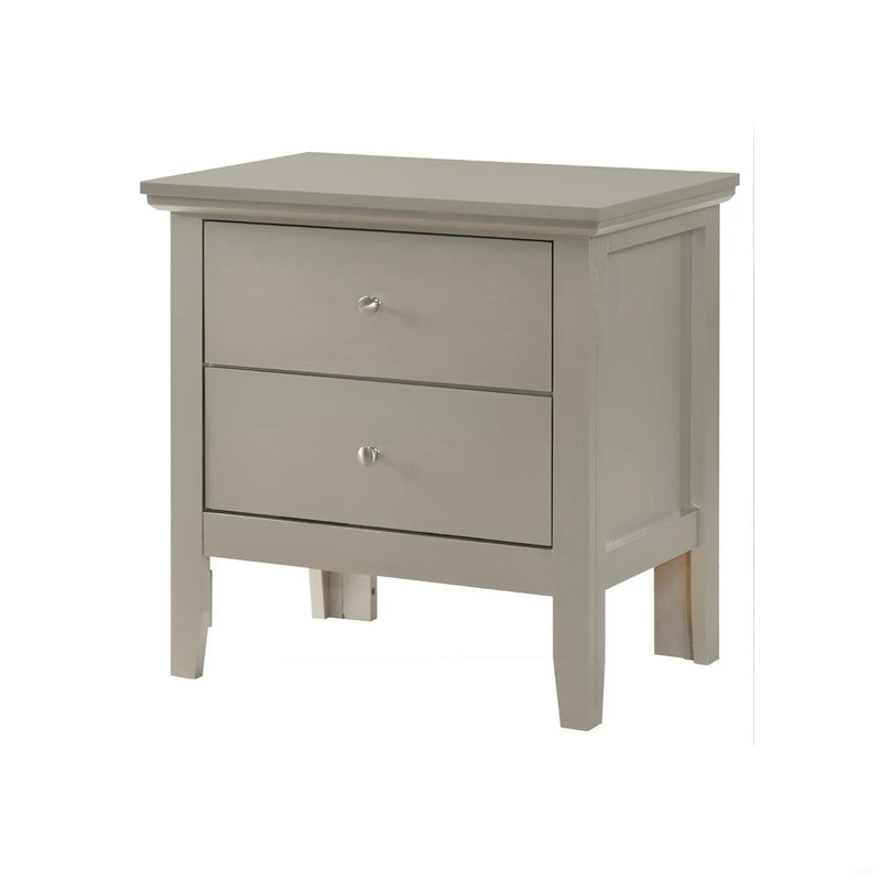 English Dovetailed Drawers Nightstand by Unique Piece Furniture