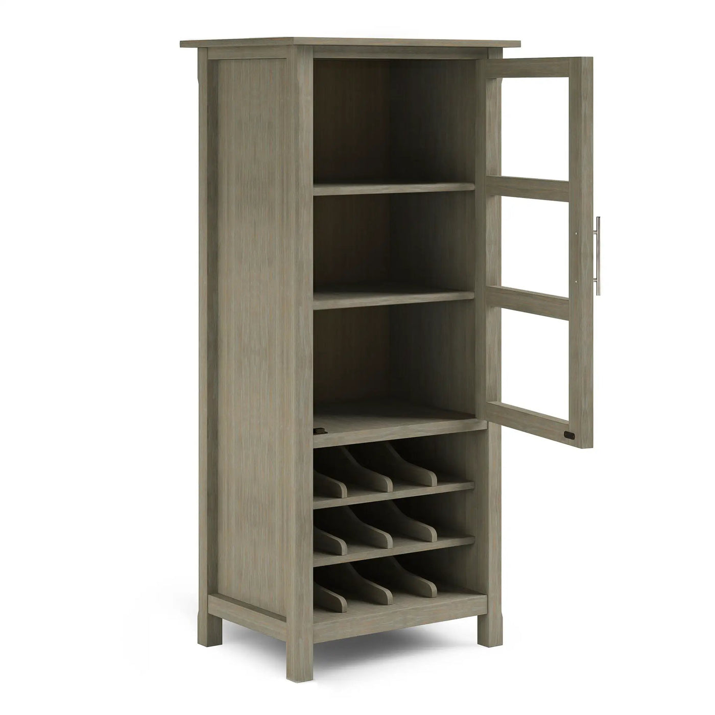Avalon - High Storage, Wine Rack Cabinet by HouseOfZazla