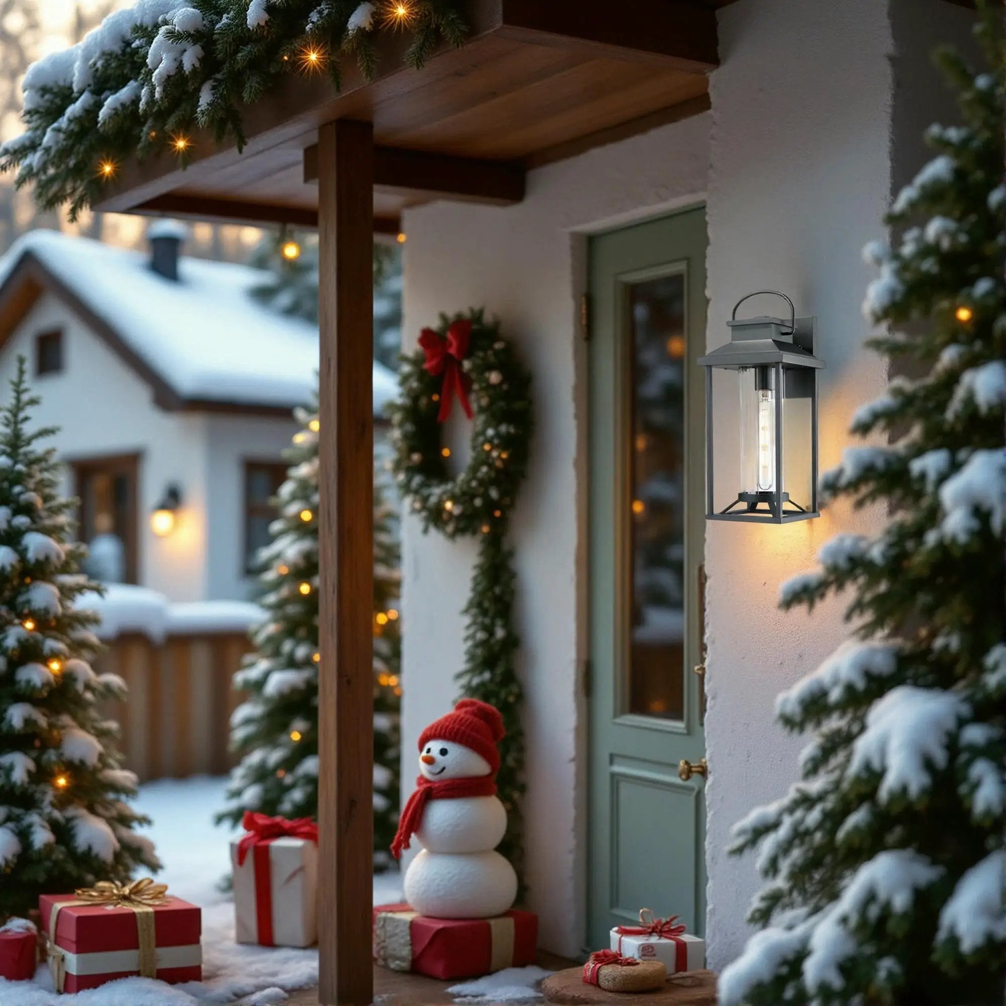 Textured Outdoor Porch Lights by HouseOfZazla