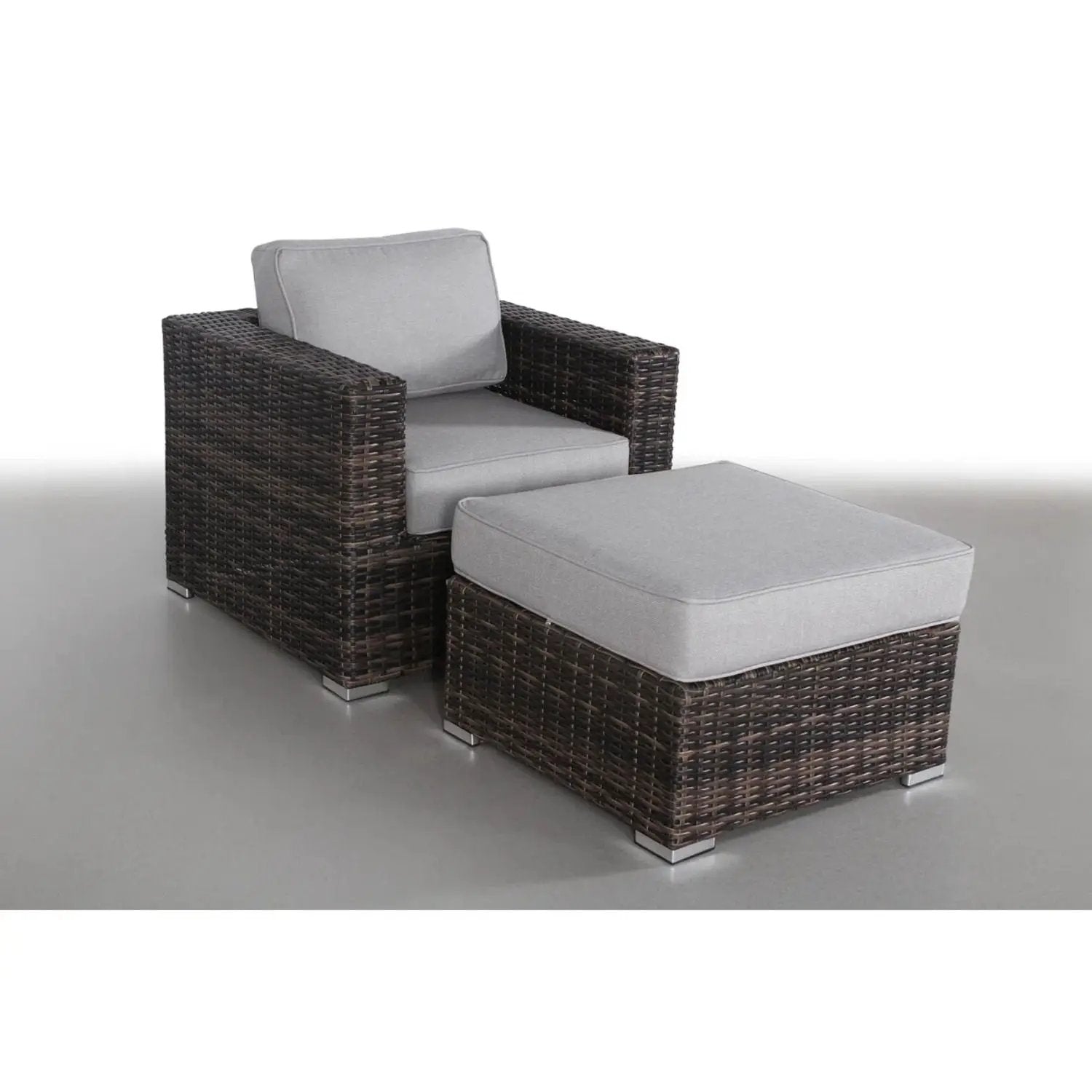 Outdoor Patio Chair Set For Patio With Foam Cushions by Unique Piece Furniture