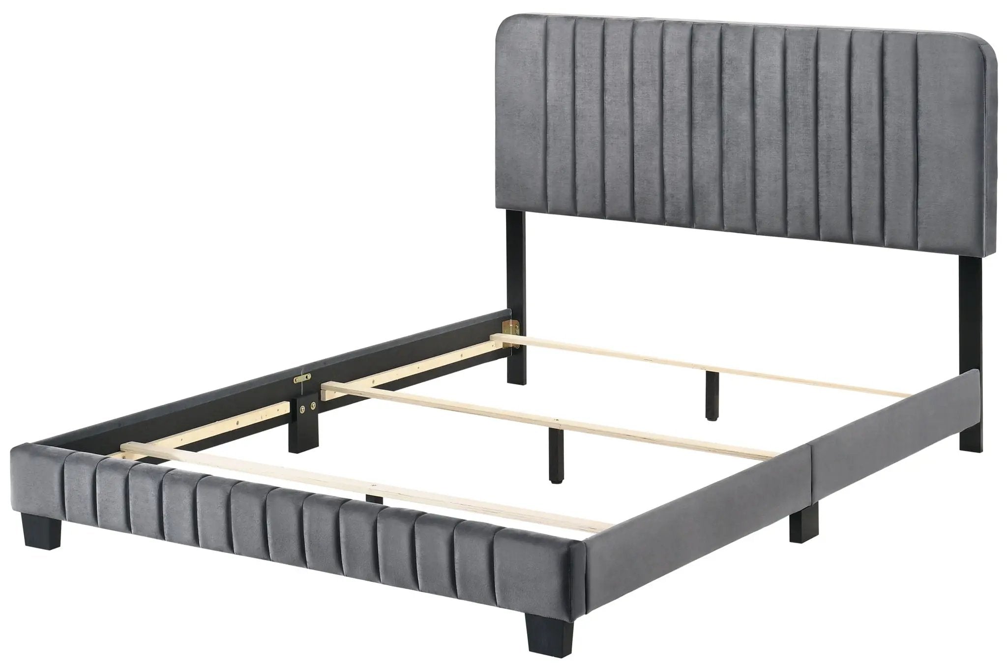Channel Tufted Bed by Unique Piece Furniture