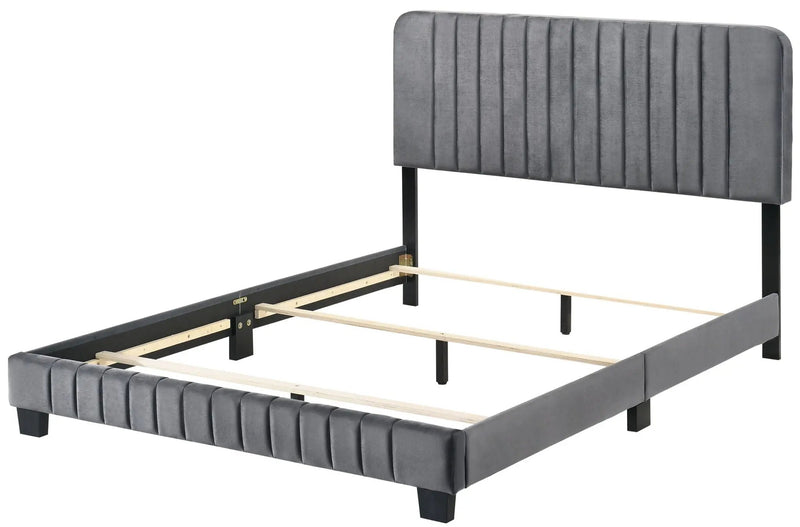 Channel Tufted Bed by Unique Piece Furniture