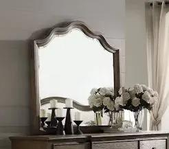 Baudouin - Weathered Mirror - Oak by Unique Piece Furniture