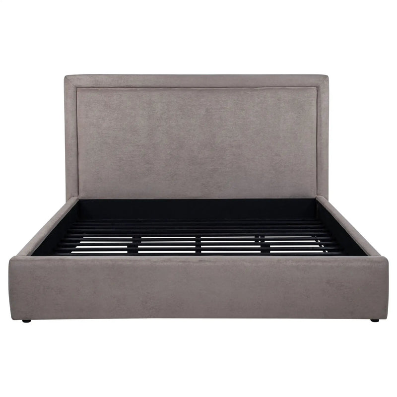 Lawson 54-inch Upholstered Eastern King Platform Bed Mushroom by Unique Piece Furniture