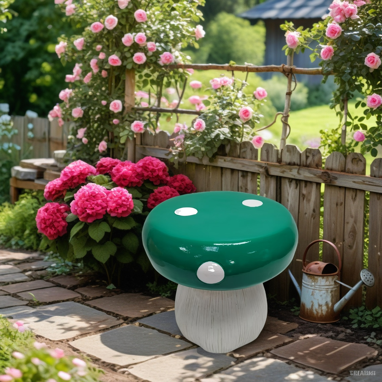 Mushroom Model Resin Stool by HouseOfZazla