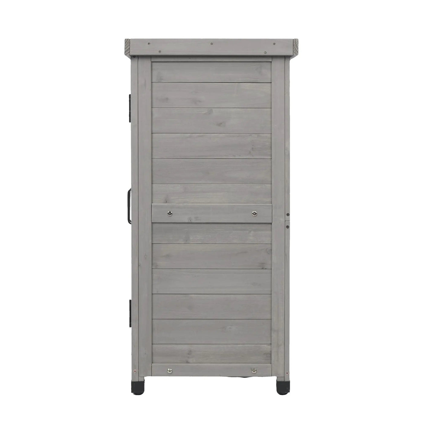 Potting Bench With Storage Cabinet And Metal Table Top For Outdoor by HouseOfZazla
