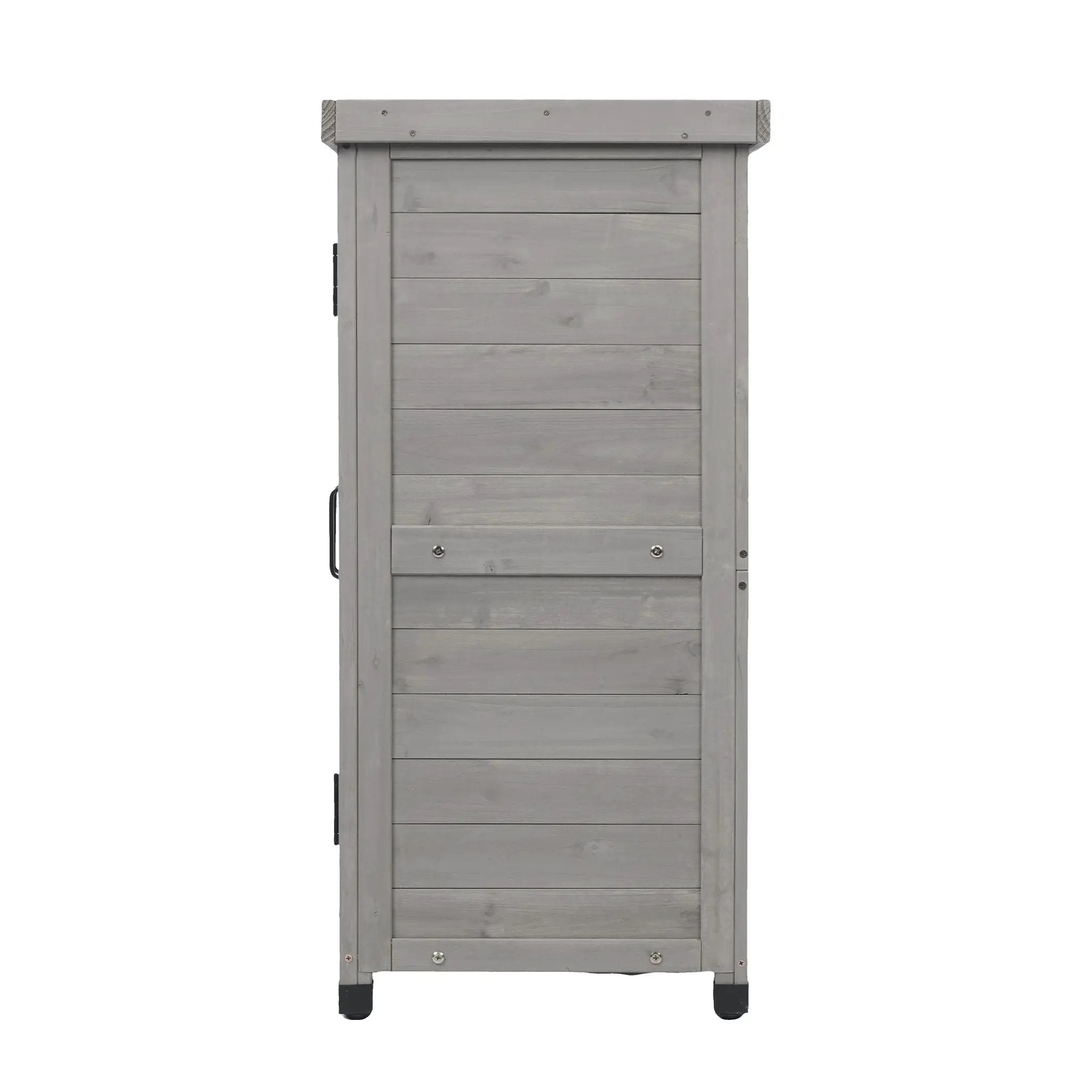 Potting Bench With Storage Cabinet And Metal Table Top For Outdoor by HouseOfZazla