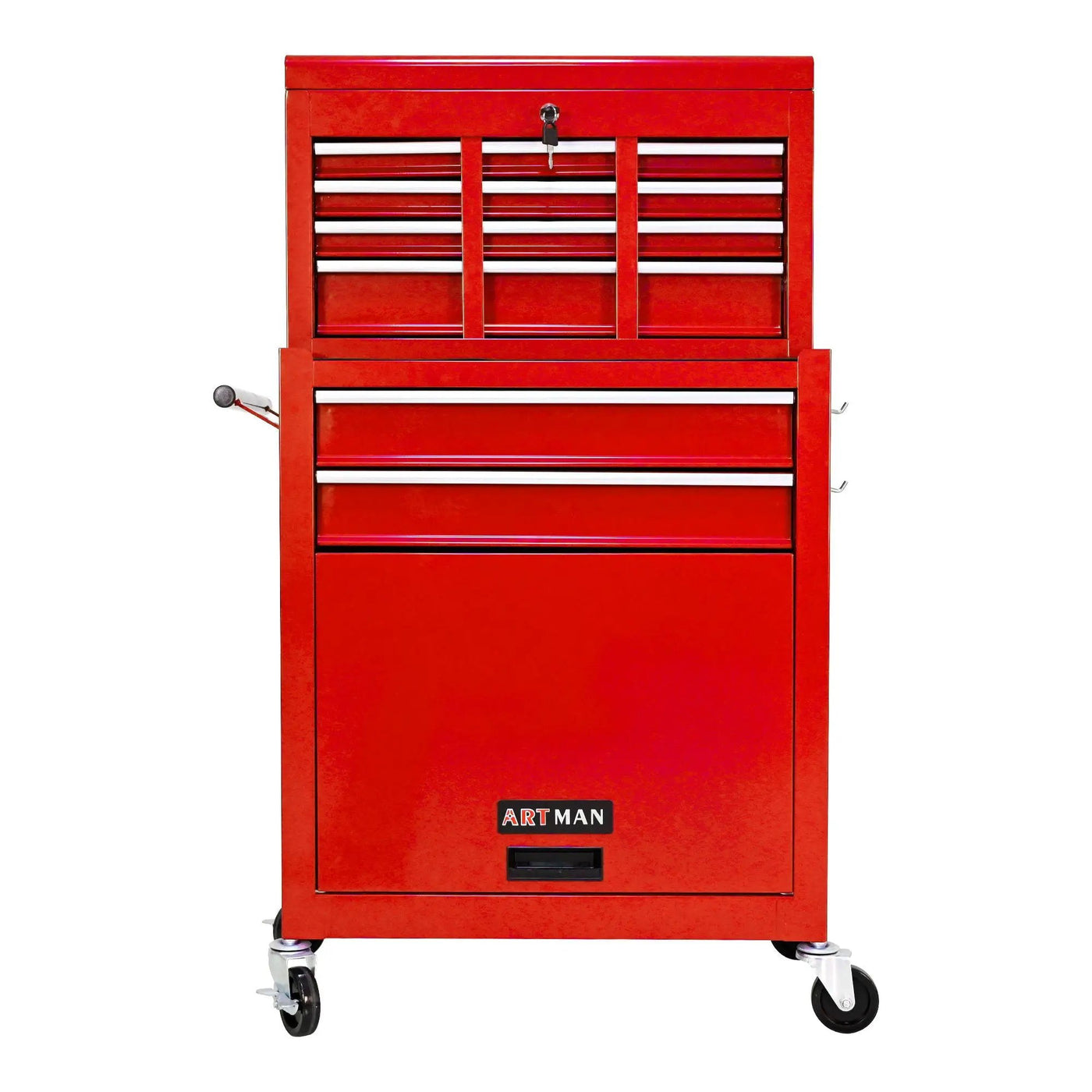 High Capacity Rolling Tool Chest With Wheels And Drawers, Storage Cabinet by HouseOfZazla