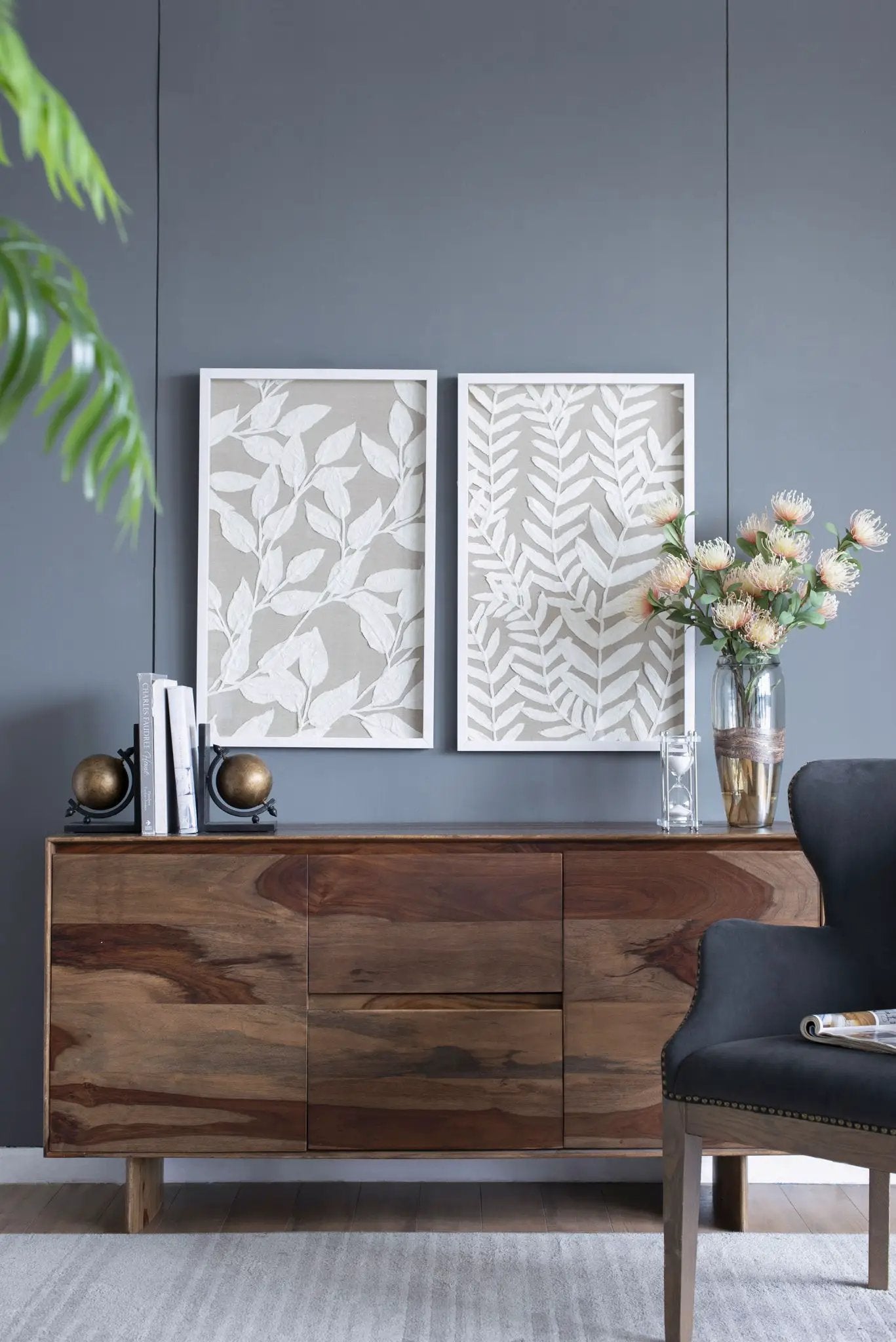 Shadow Box Wall Decor (Set of 2) - White by Unique Piece Furniture