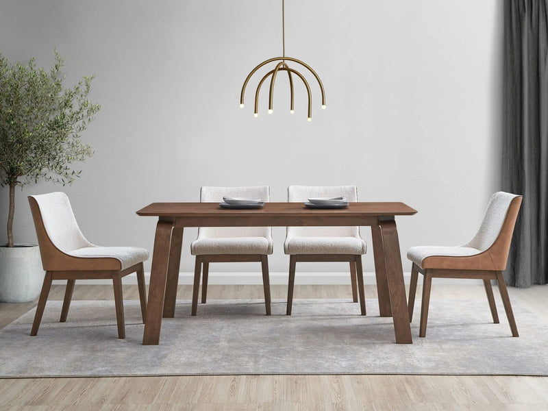 Ginny Walnut Dining Table by HouseOfZazla