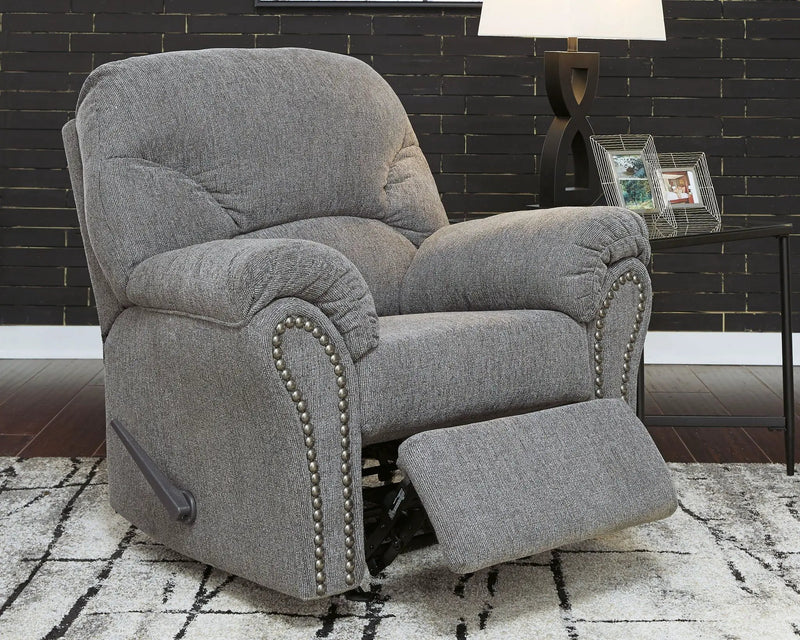 Allmaxx - Rocker Recliner - Pewter by Unique Piece Furniture