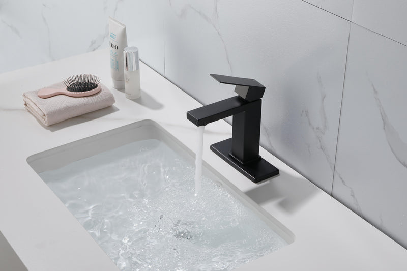 Single Handle Bathroom Sink Faucet with Pop-Up Drain (with Overflow) by HouseOfZazla