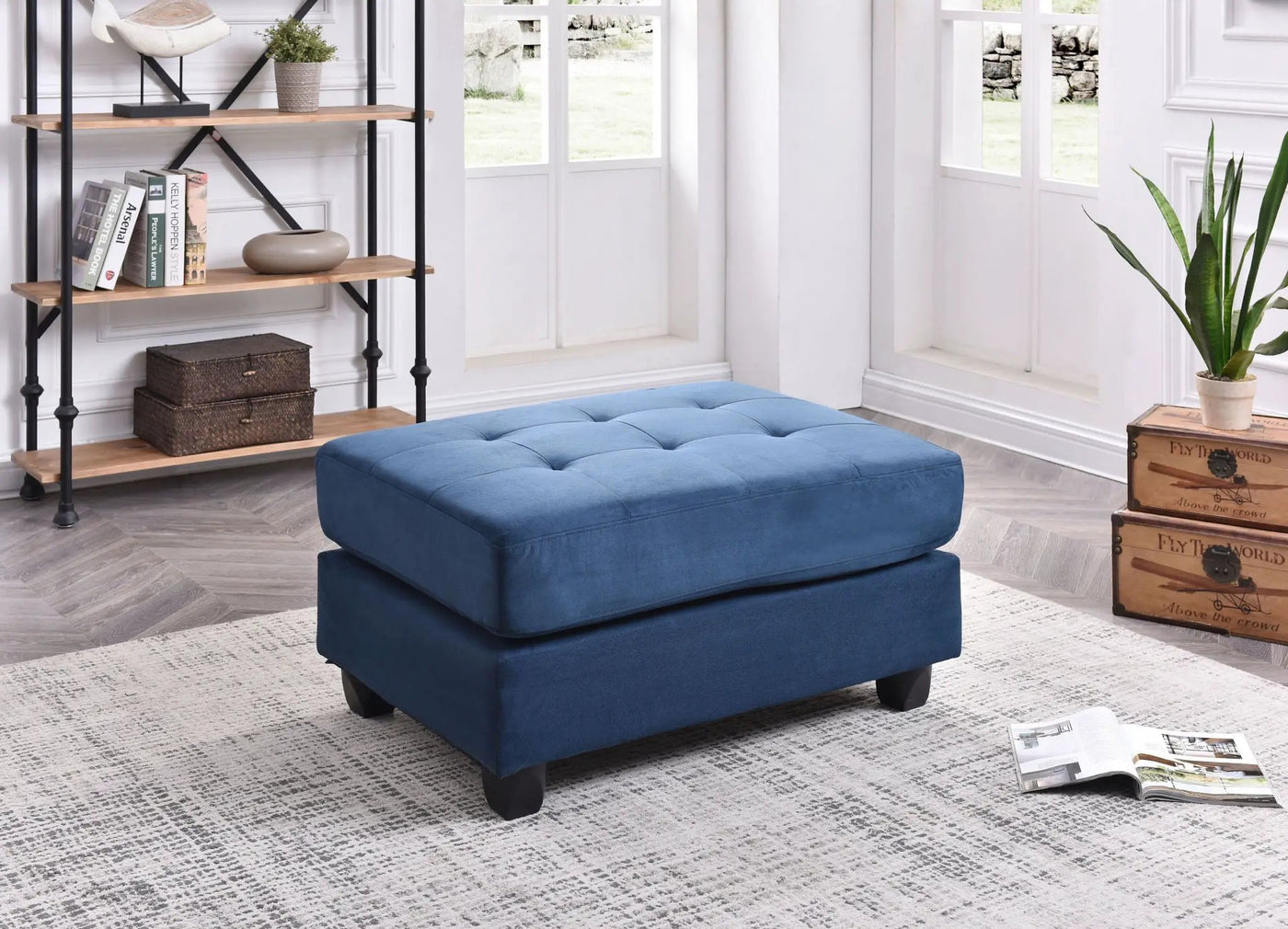 Chic Contemporary Ottoman by HouseOfZazla