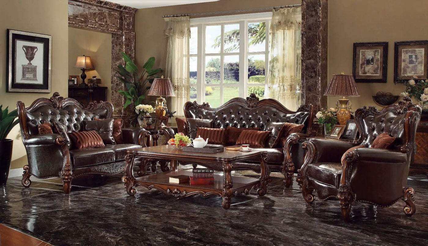 Versailles - Sofa (w/7 Pillows) by Unique Piece Furniture