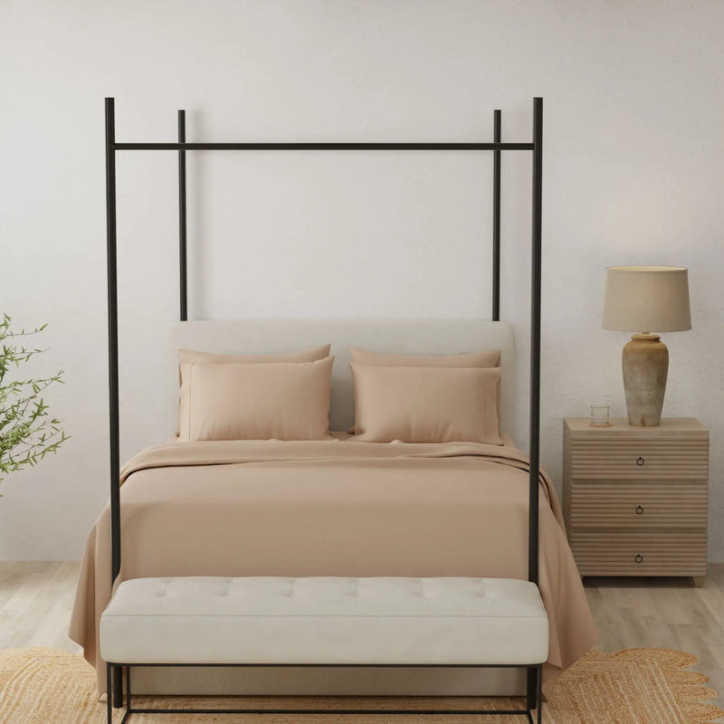Brushed Hypoallergenic Split Sheet Set by Unique Piece Furniture