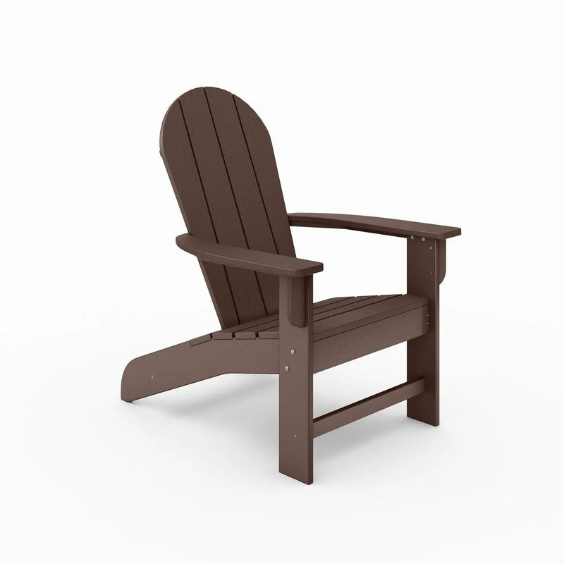 Adirondack Chair Premium HDPE Poly Lumber For Pool, Patio, And Garden Elegance by HouseOfZazla