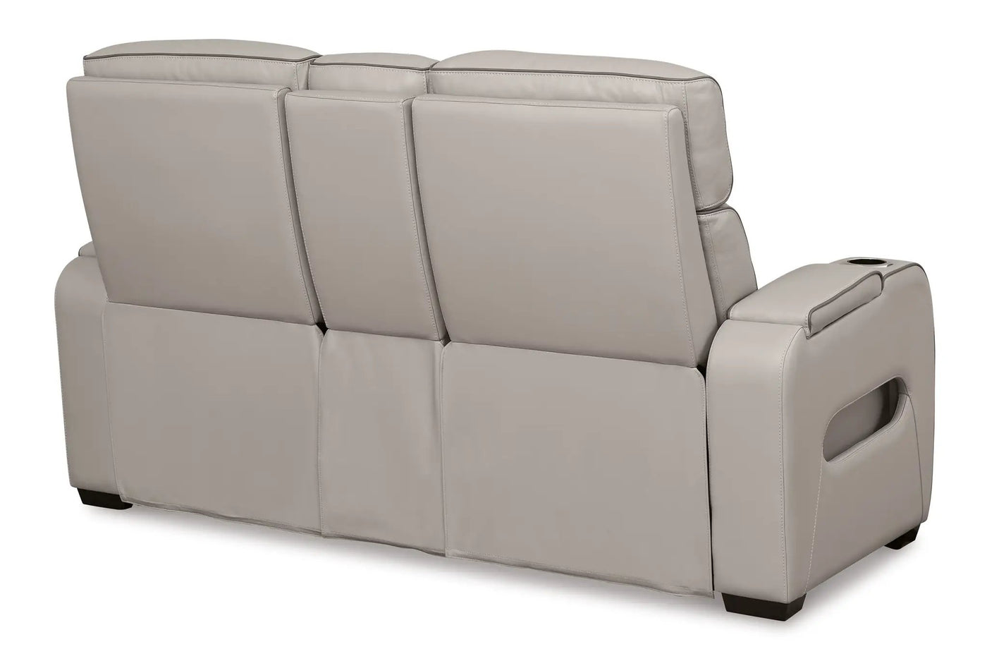 Boyington - Power Reclining Loveseat With Console/Adj Hdrst by Unique Piece Furniture