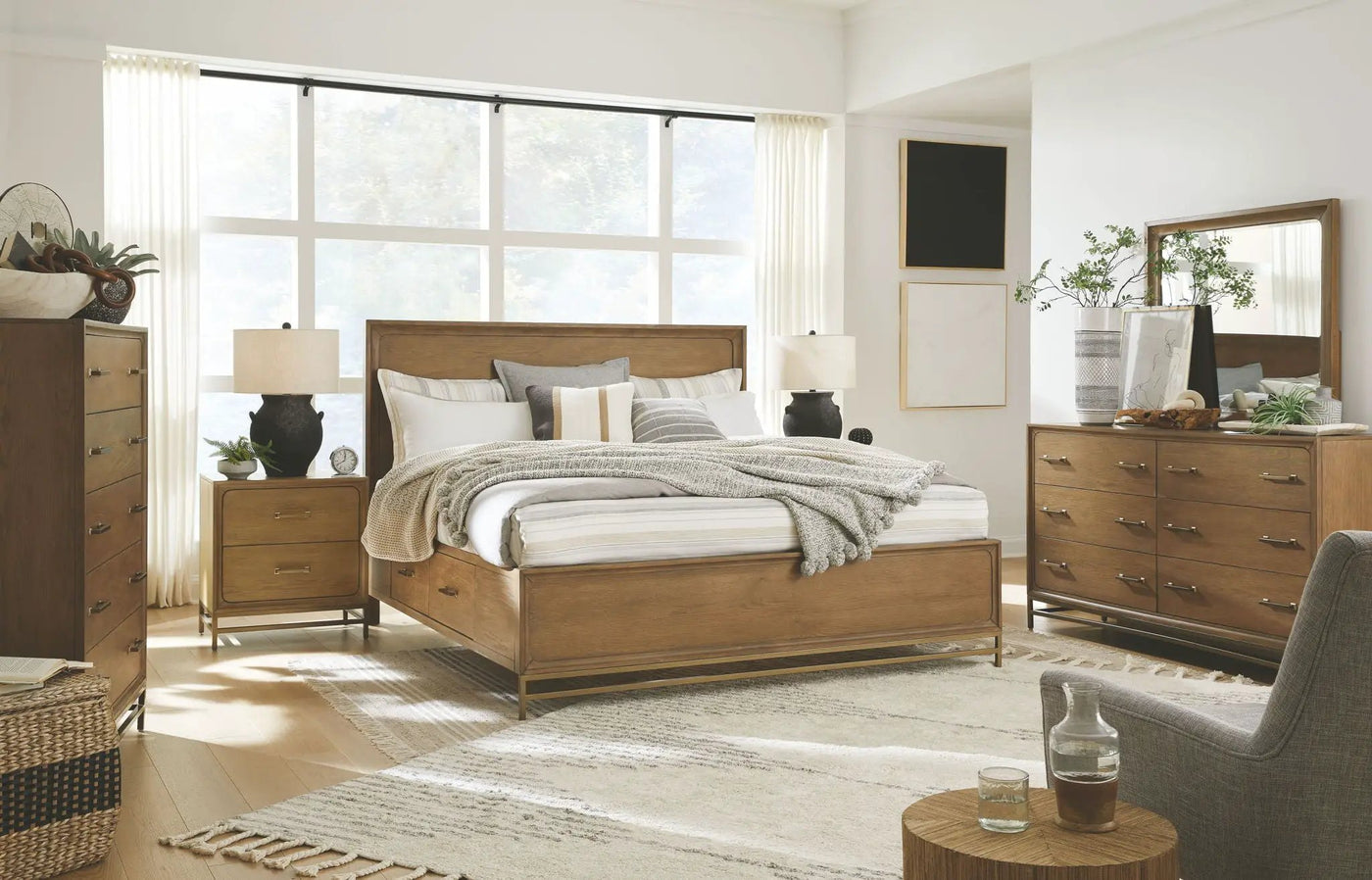 Lindon - Double Drawer Dresser by Unique Piece Furniture