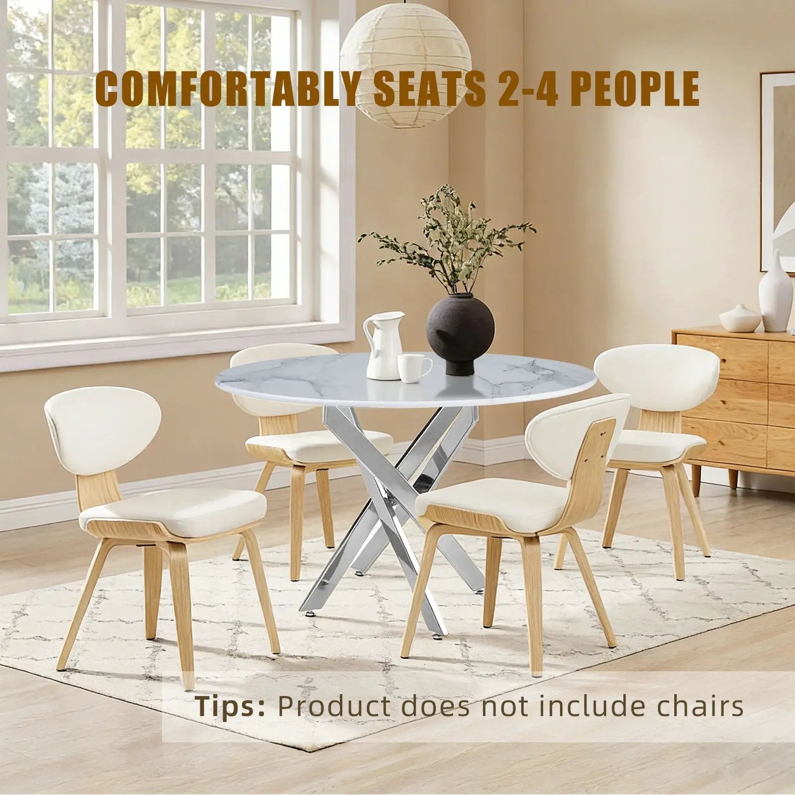 Modern Round Table For Dining Room by Unique Piece Furniture