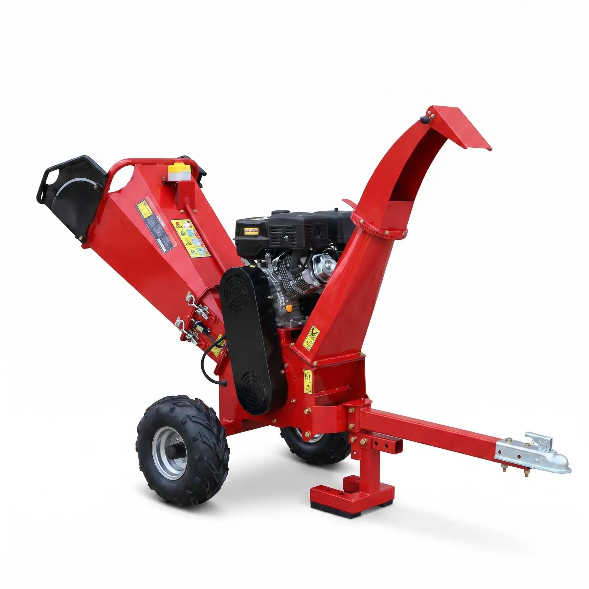 Small Wood Chipper for Home Towable Wood Chipper with 5in Chipping Capacity by HouseOfZazla