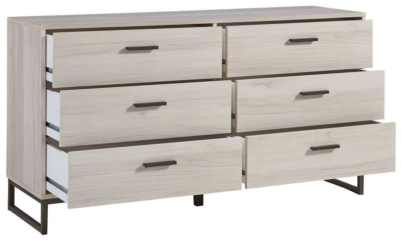 Socalle - Six Drawer Dresser by Unique Piece Furniture