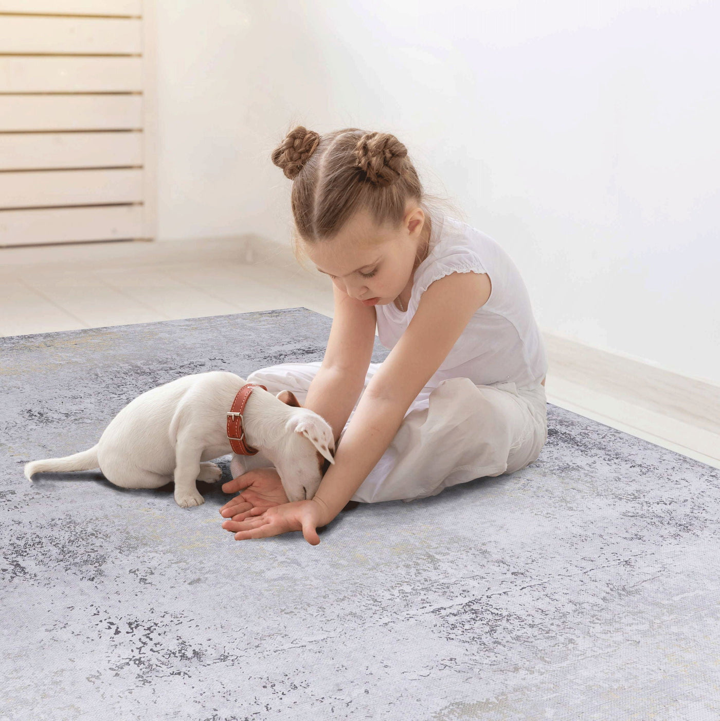 Maval - Machine Washable Area Rug by HouseOfZazla