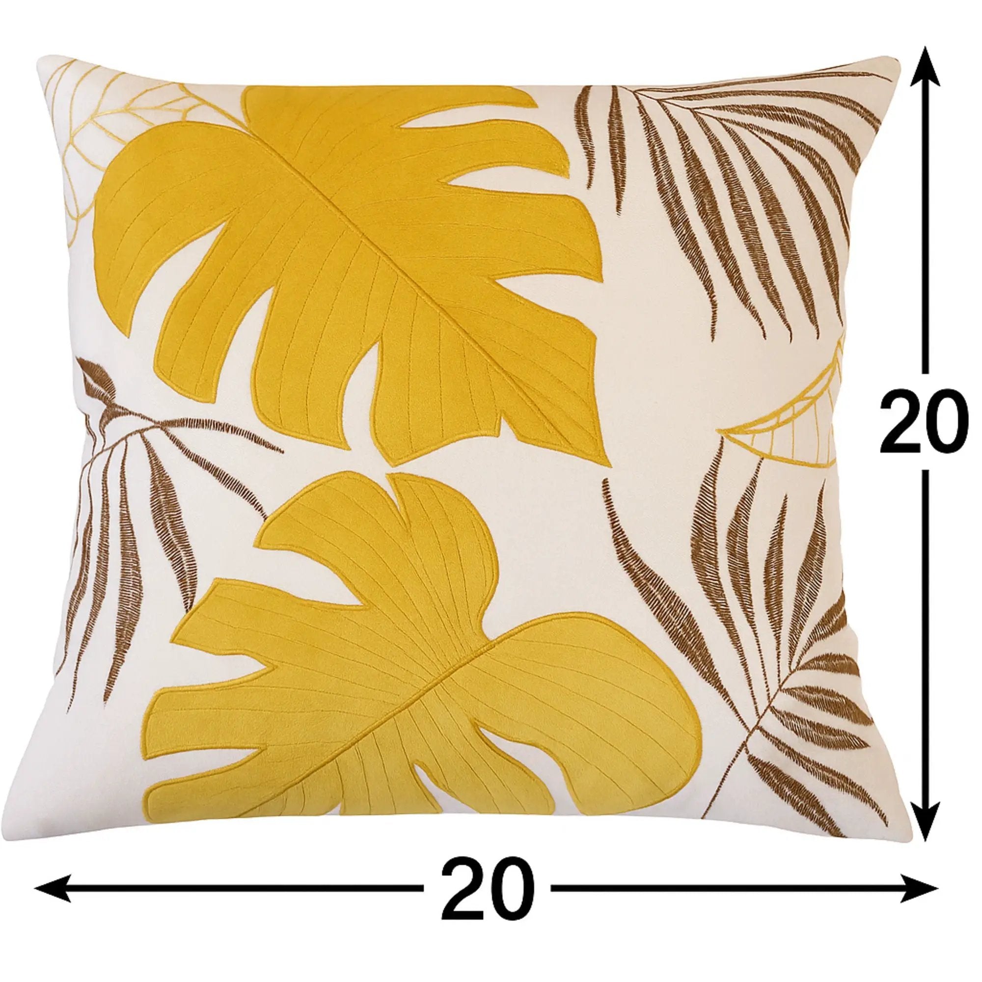 Autumn Vibes Leaf Accent Pillow by Unique Piece Furniture
