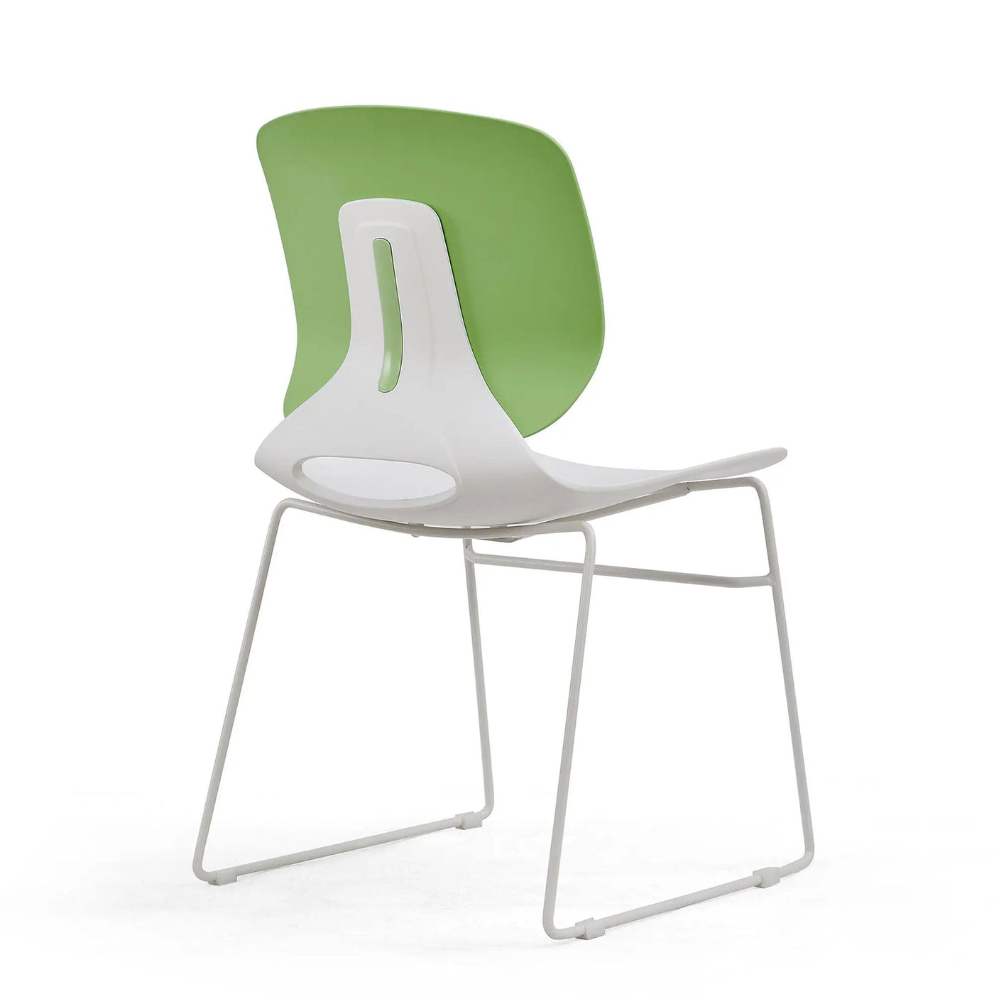 Ergonomic Backrest Stacking Chairs (Set of 4) by Unique Piece Furniture