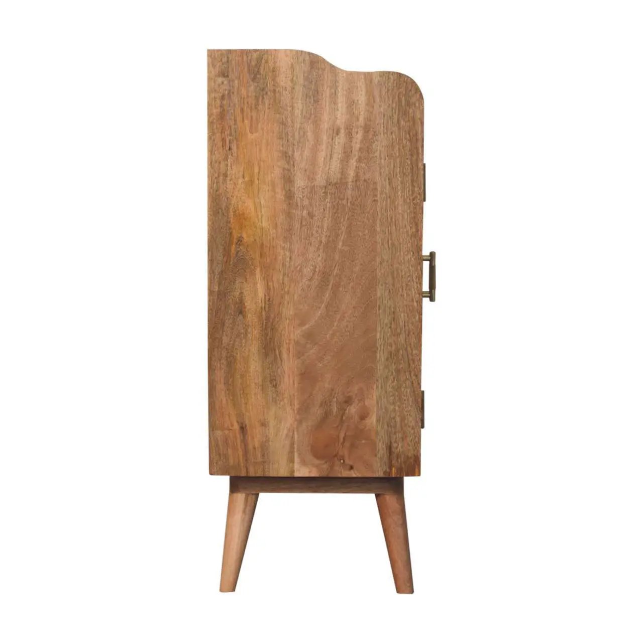 Larissa - T Bar Raised Cabinet - Brown by HouseOfZazla