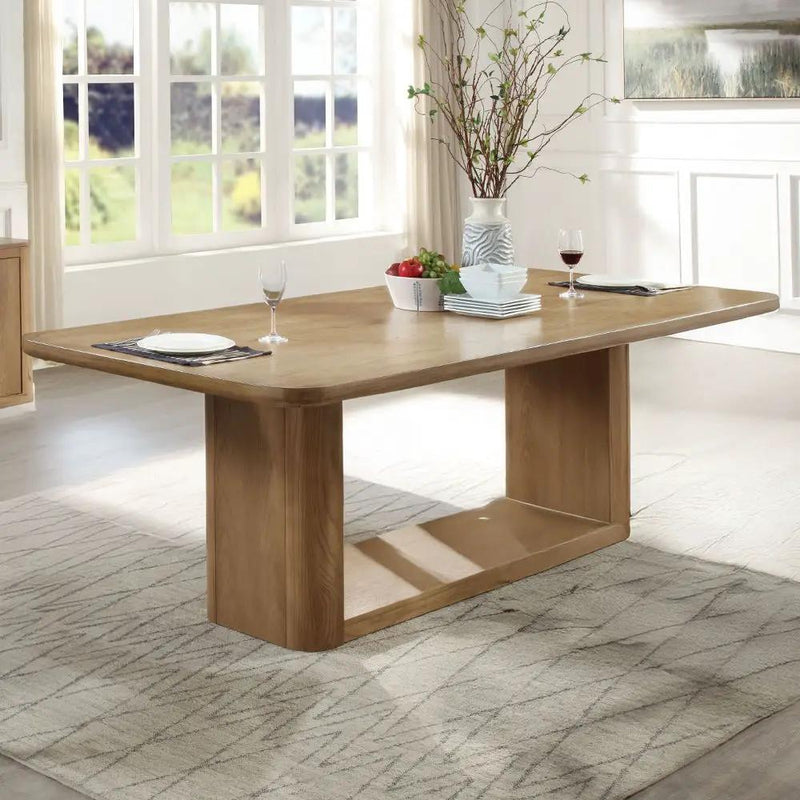 Zoey - Dining Table - Oak by Unique Piece Furniture