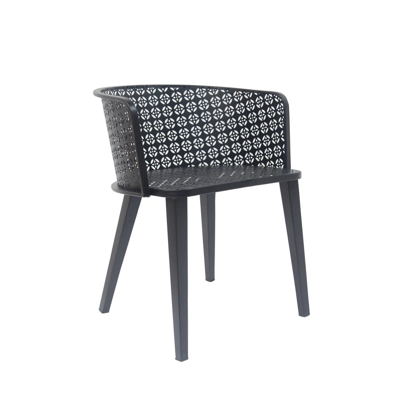 Milan Outdoor Dining Chair Set of 2 by HouseOfZazla