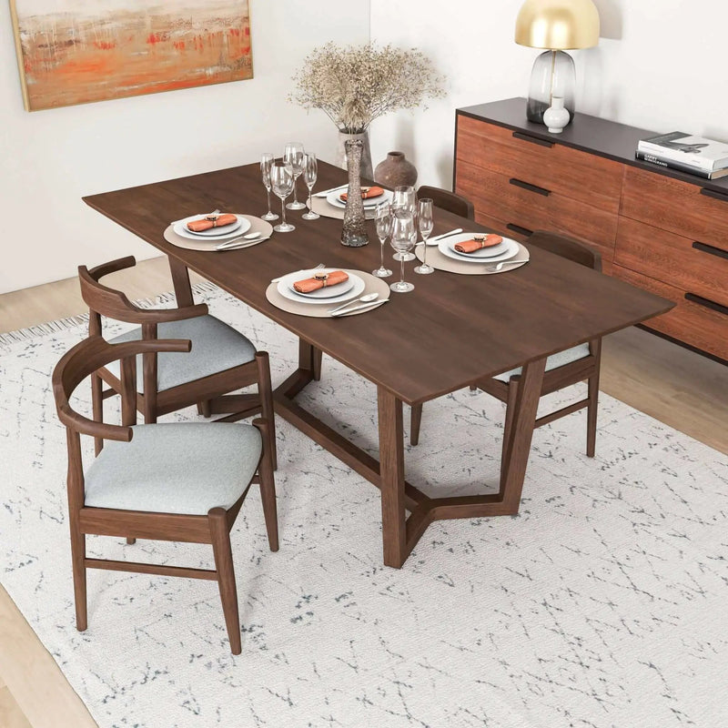Marina Solid Wood Dining Table by HouseOfZazla