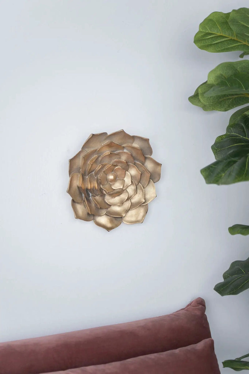 Succulent Wall Plaque Resin by HouseOfZazla