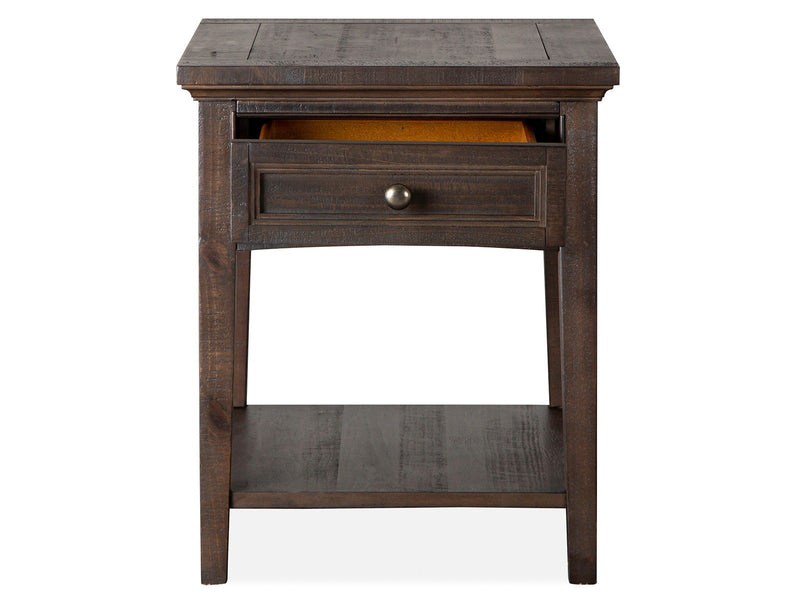 Westley Falls - Rectangular End Table - Graphite, photo 7 of 7